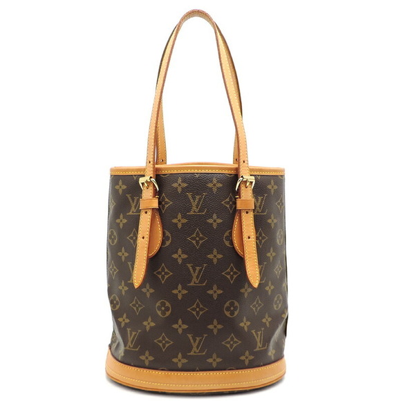 Louis Vuitton Baguette Tote Bag Brown Monogram Petit - Picture 1 of 10